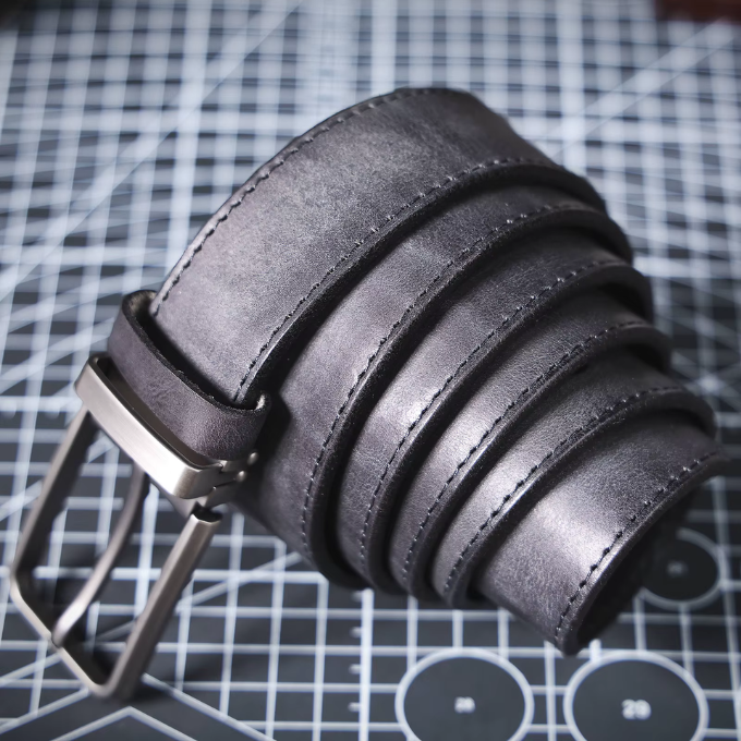 The Buckhorn Full-Grain Leather Belt