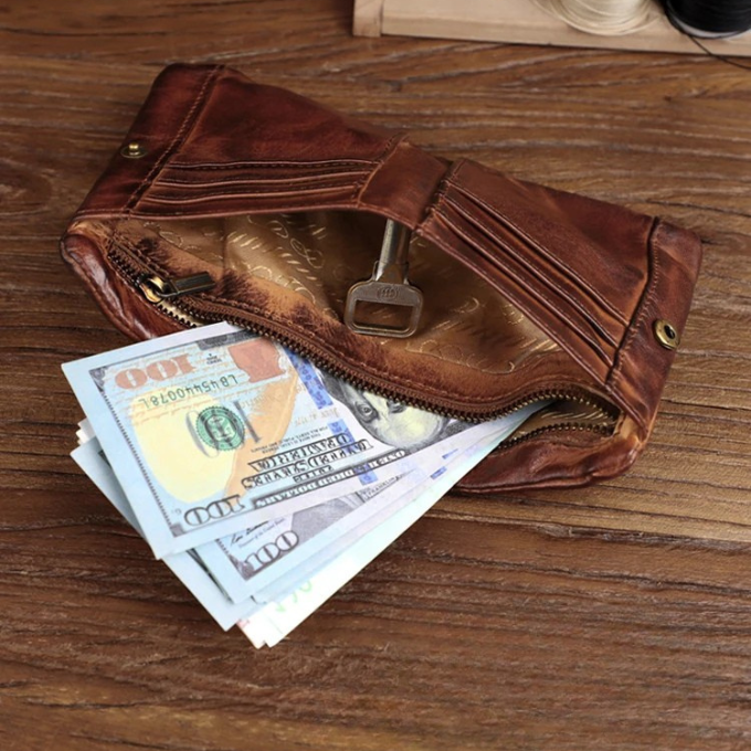 Ashmoor Brieftasche aus Vollnarbenleder